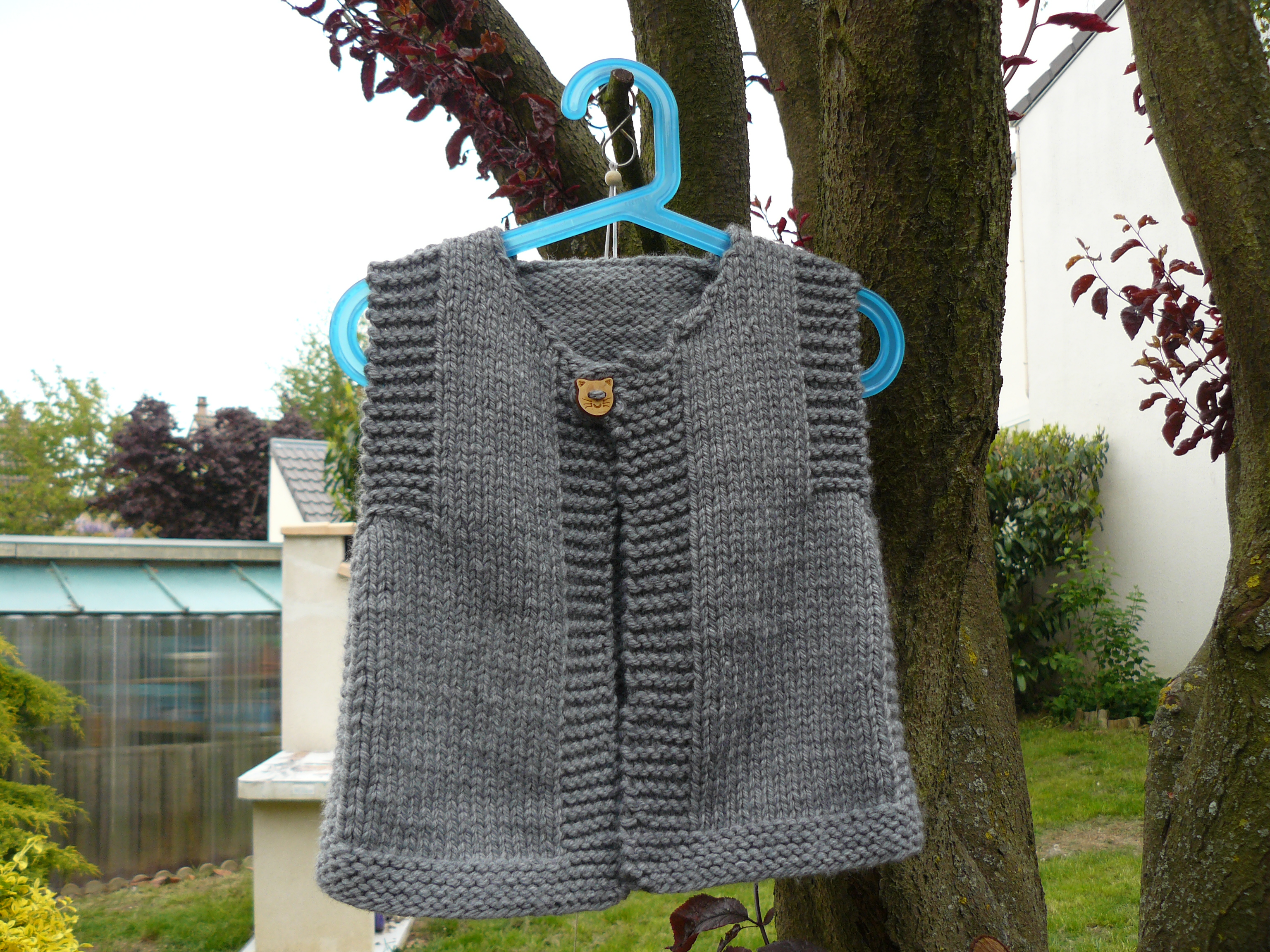 gilet de berger tricot